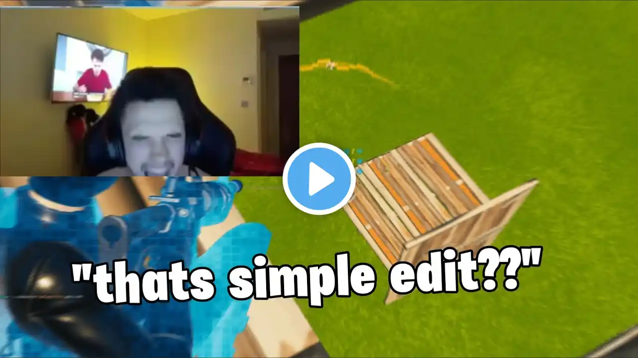 humbling pros and streamers on simple edit...