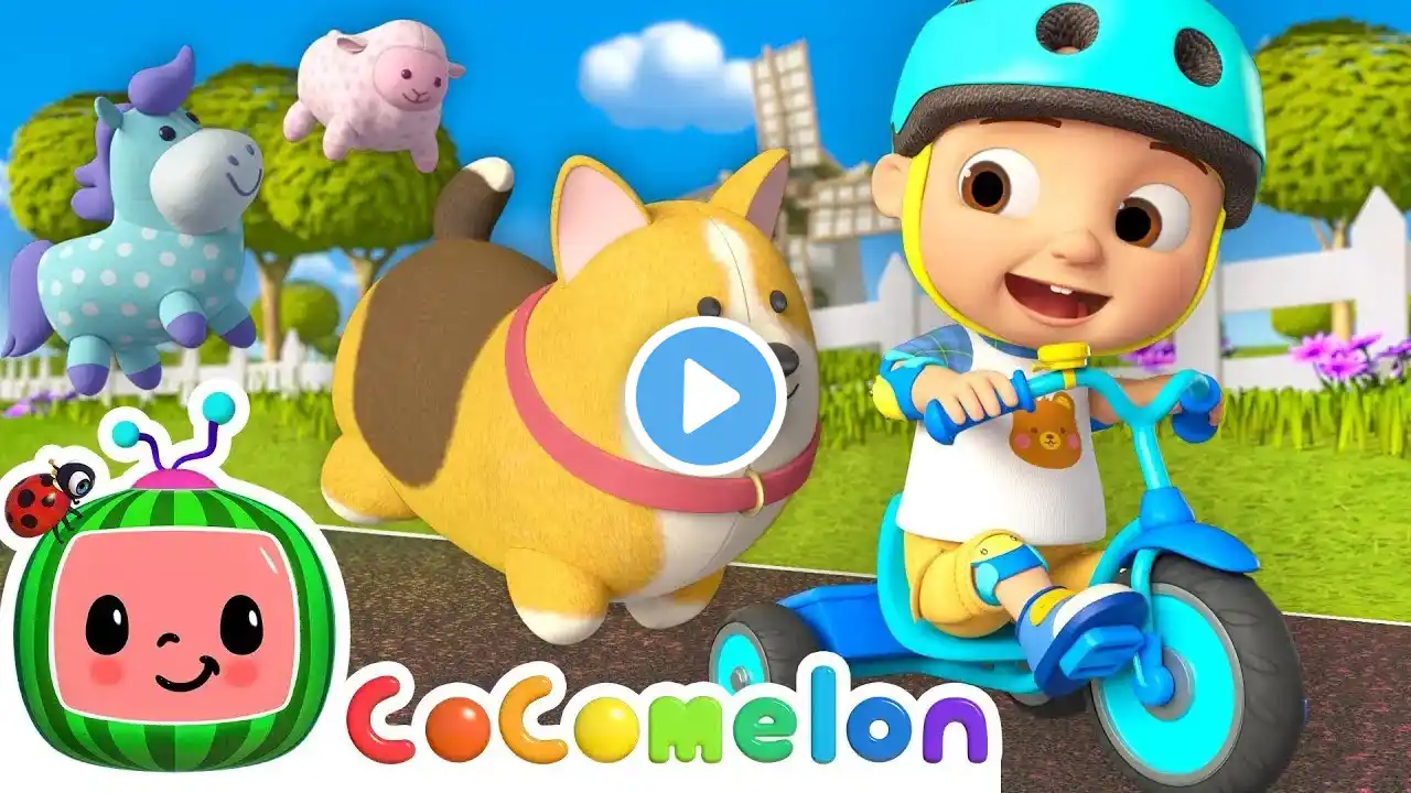 Me & My Trike | How to Ride a Tricycle! 🚲 | CoComelon Nursery Rhymes & Kids Songs