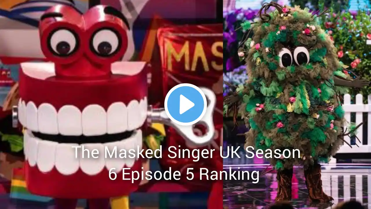 The Masked Singer UK Season 6 Episode 5 Performance Ranking