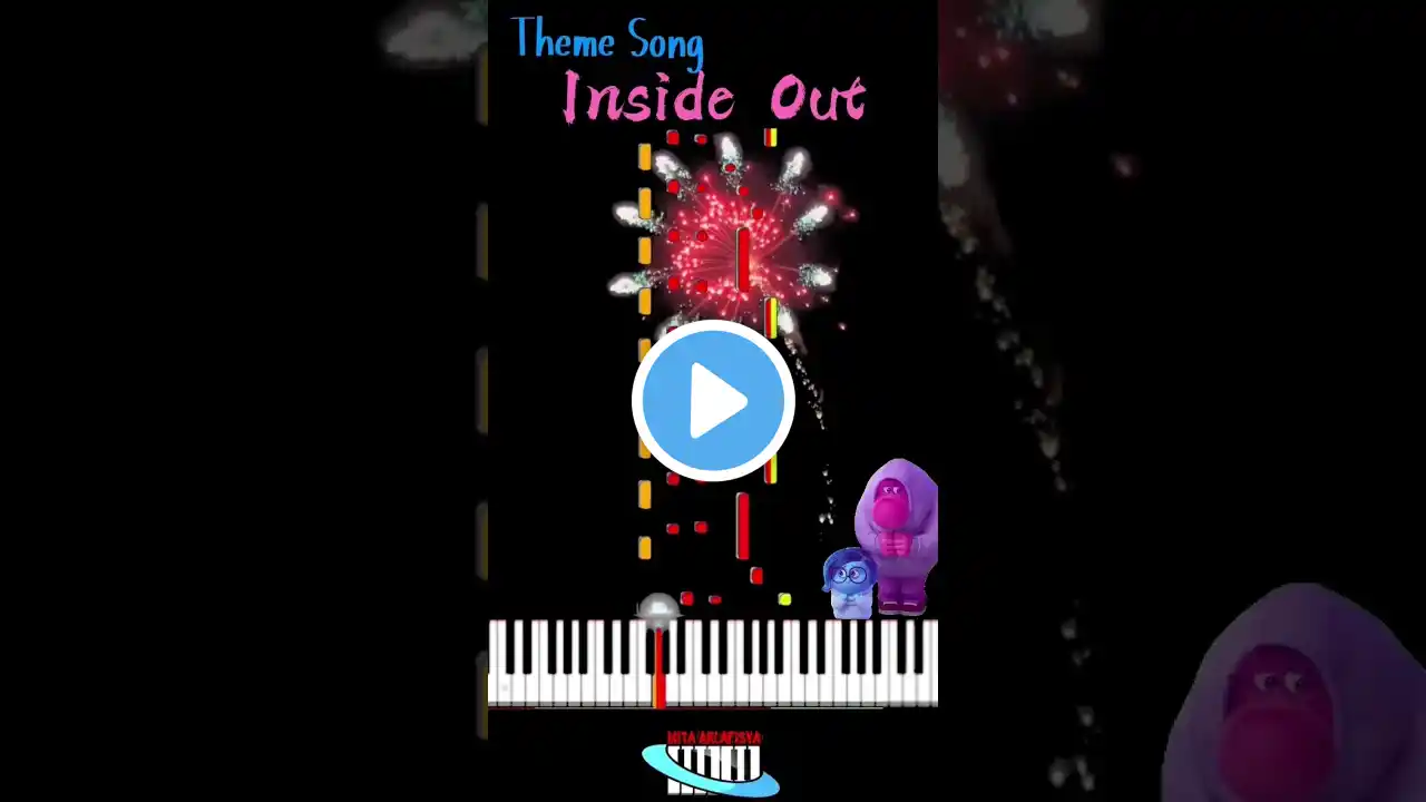 Inside Out Theme Song (Piano Tutorial) #shorts