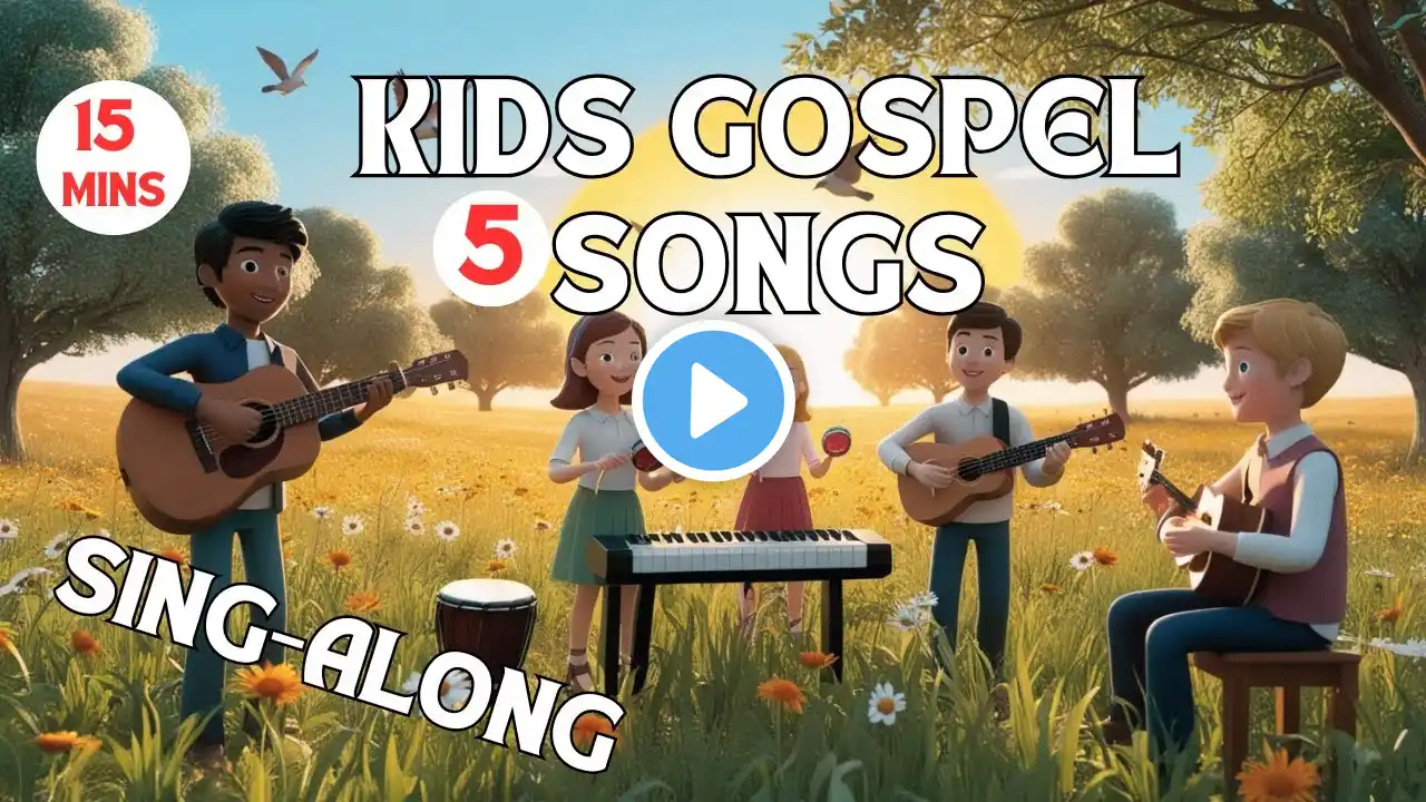 Good Morning Jesus! Kids Gospel Songs Compilation | 15 mins of Praise and Worship with Lyrics