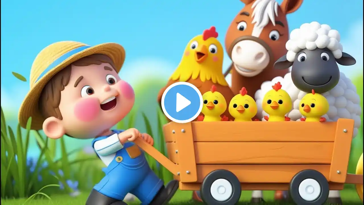 Old MacDonald Had a Farm +More kids song | Newborn Baby Songs & Nursery Rhymes || Farm Animals Song