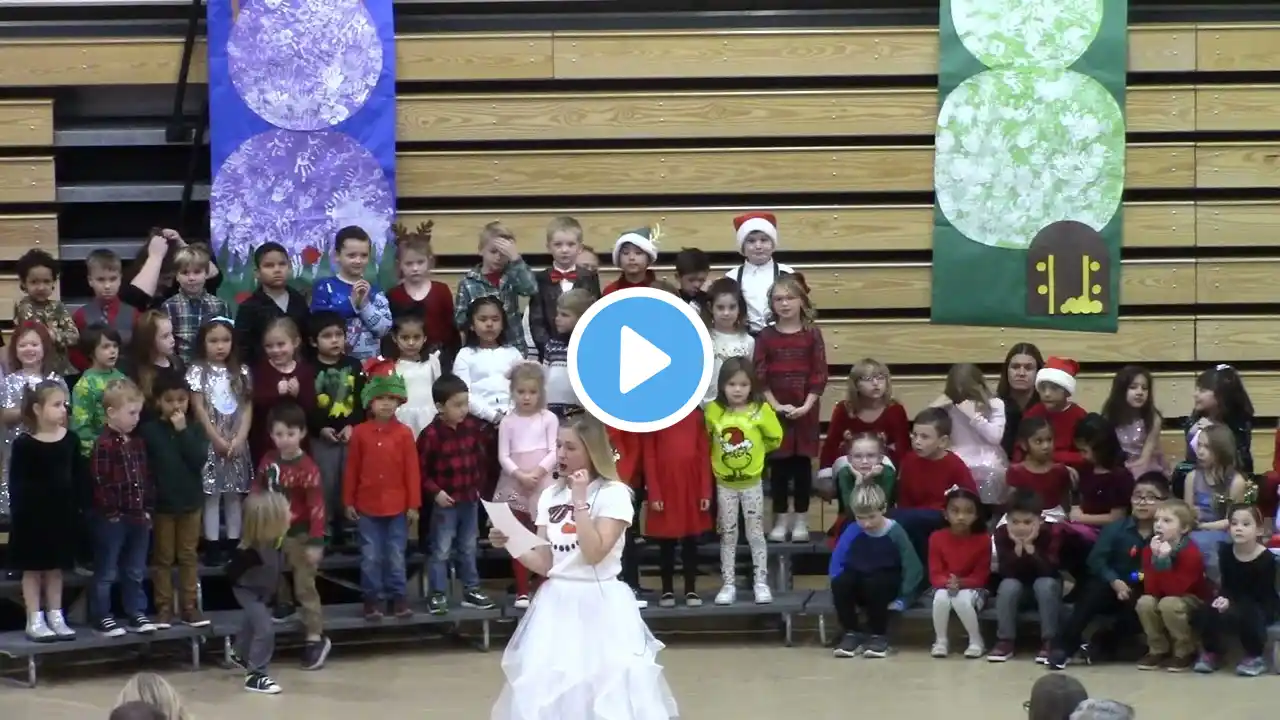 5K  thru 1st Grade Winter Concert - Central Denison Elementary - December 4th, 2024