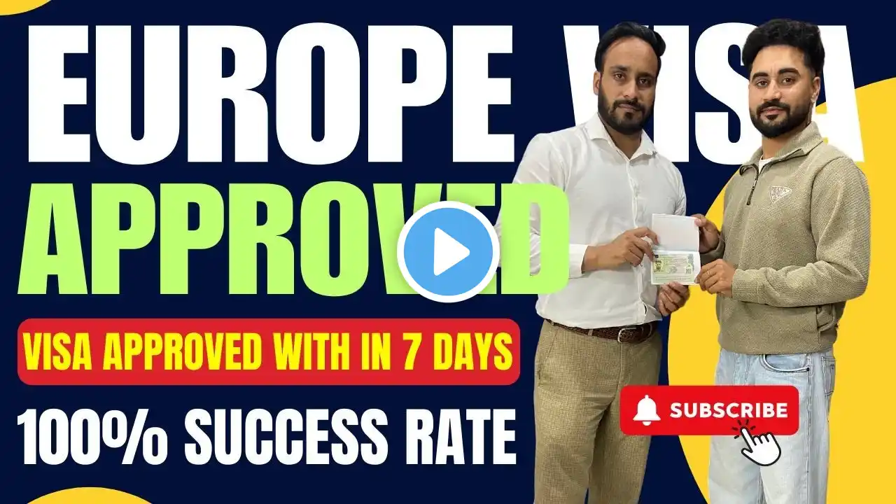 Europe study visa without IELTS I Europe study visa success story I Europe study visa process