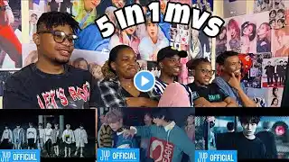 Stray Kids Marathon - District 9 + MIROH + Side Effects + Levanter + Double Knot M/V (REACTION)