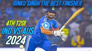 IND VS AUS 4th T20I Match Highlights | Rinku Singh the best finisher full highlight