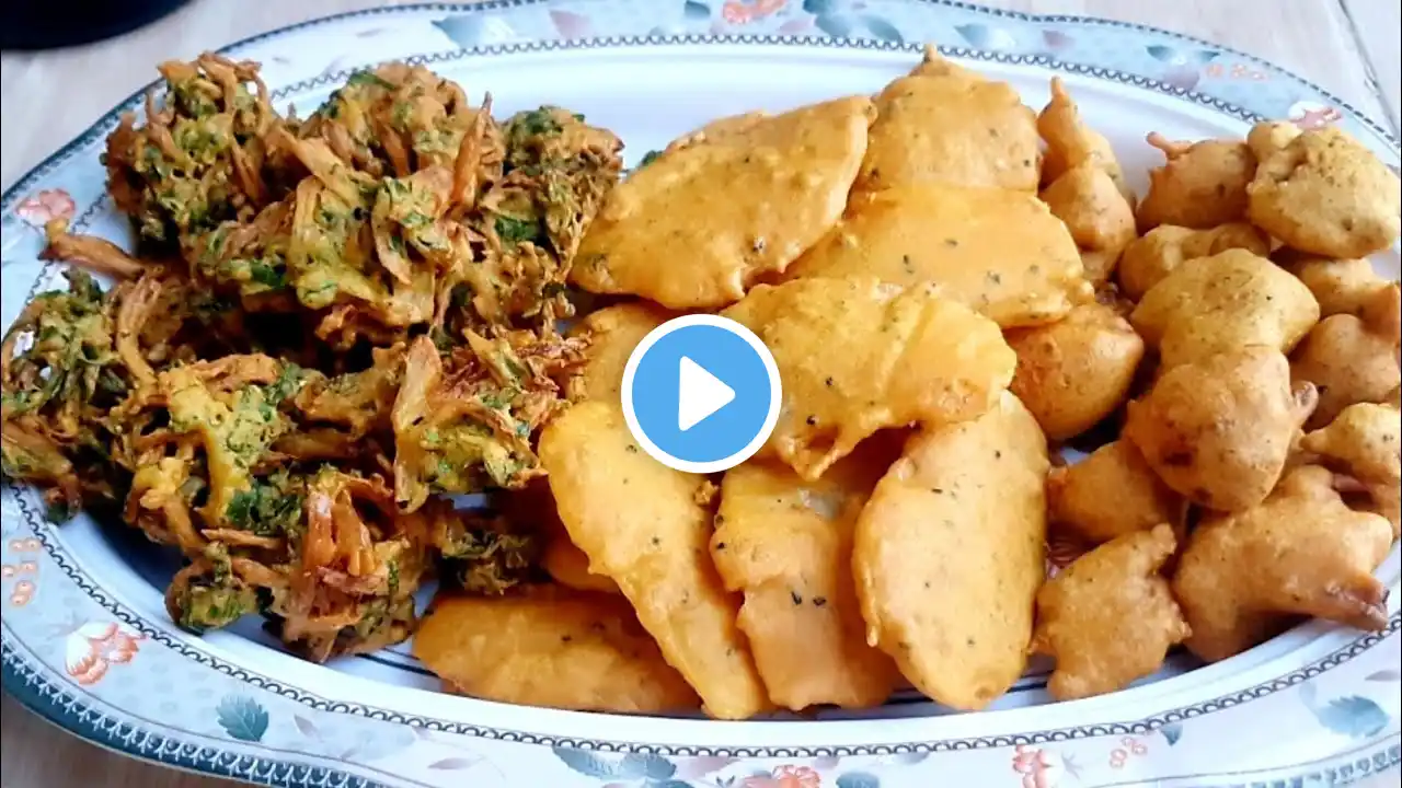 #2025 Spinach Pakoda Recipe / Crispy Potato Spinach Pakoda / Iftar Recipes / Recipes Special Recipes