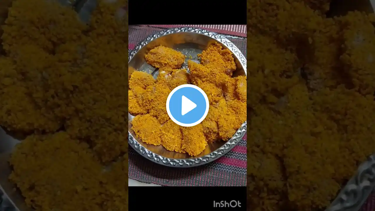 ইফতারের দারুন রেসিপি😋Breadcrumbs Coated Fried Chicken 🍗 😍 #food #chicken #fried