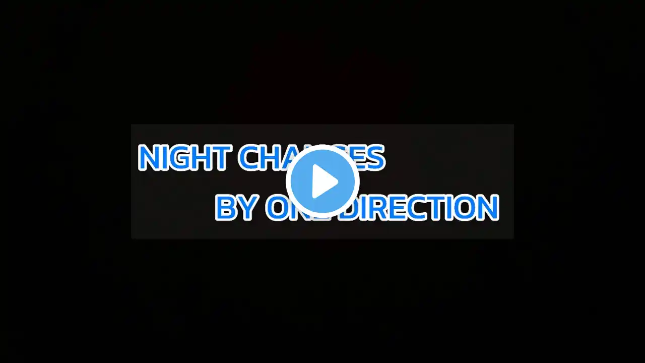 NIGHT CHANGES- One Direction [Easy guitar tutorial with lyrics/chords]