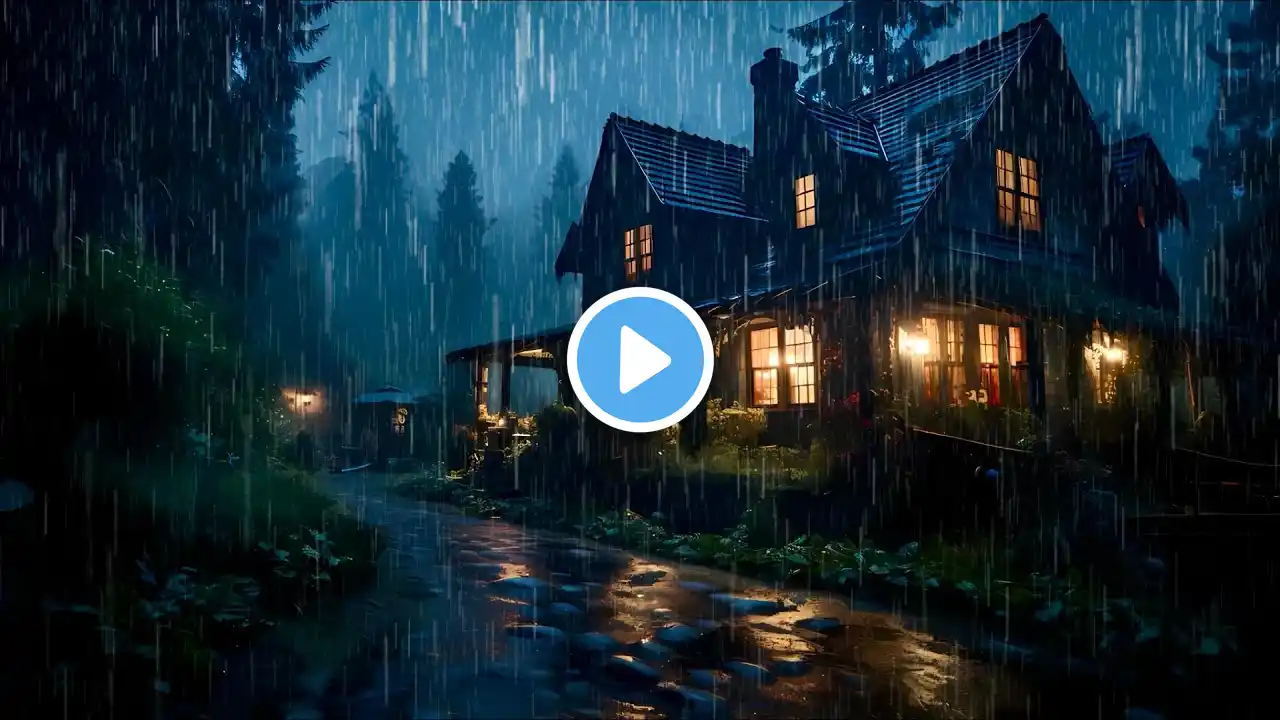 Soothing Rainfall Sounds | Relax with the Rhythm of Heavy Rain