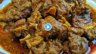 Goat Head Curry/Tasty Mutton Head Curry Recipe/Spicy Goat Head Masala Curry/Mutton Masala Recipe..