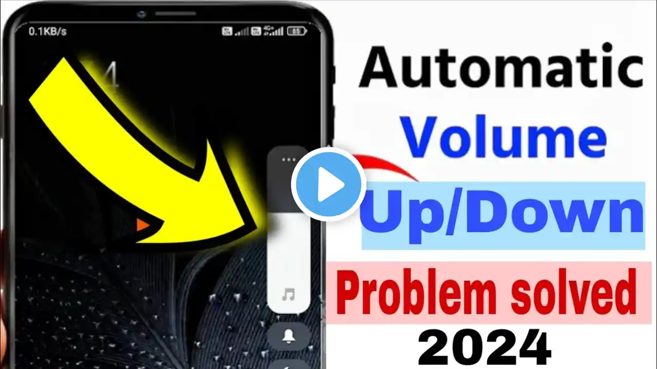 All Mi Redmi Mobiles Automatic Volume Up/Down Problem Fix | mi volume button automatically goes down