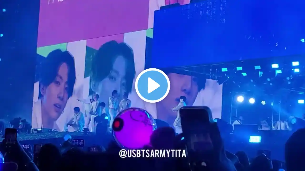 BOY WITH LUV | BTS PTD in Las Vegas - Day 4 (FAN CAM)