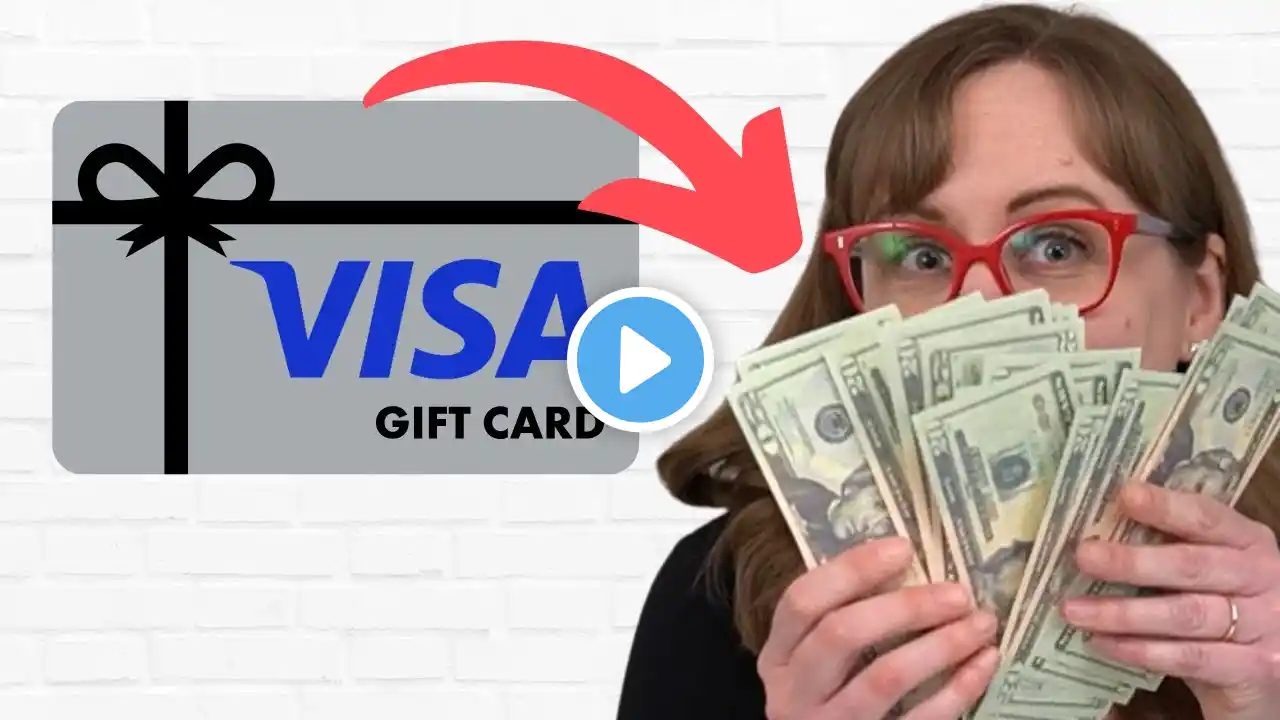 Convert a Visa Gift Card into Cash INSTANTLY