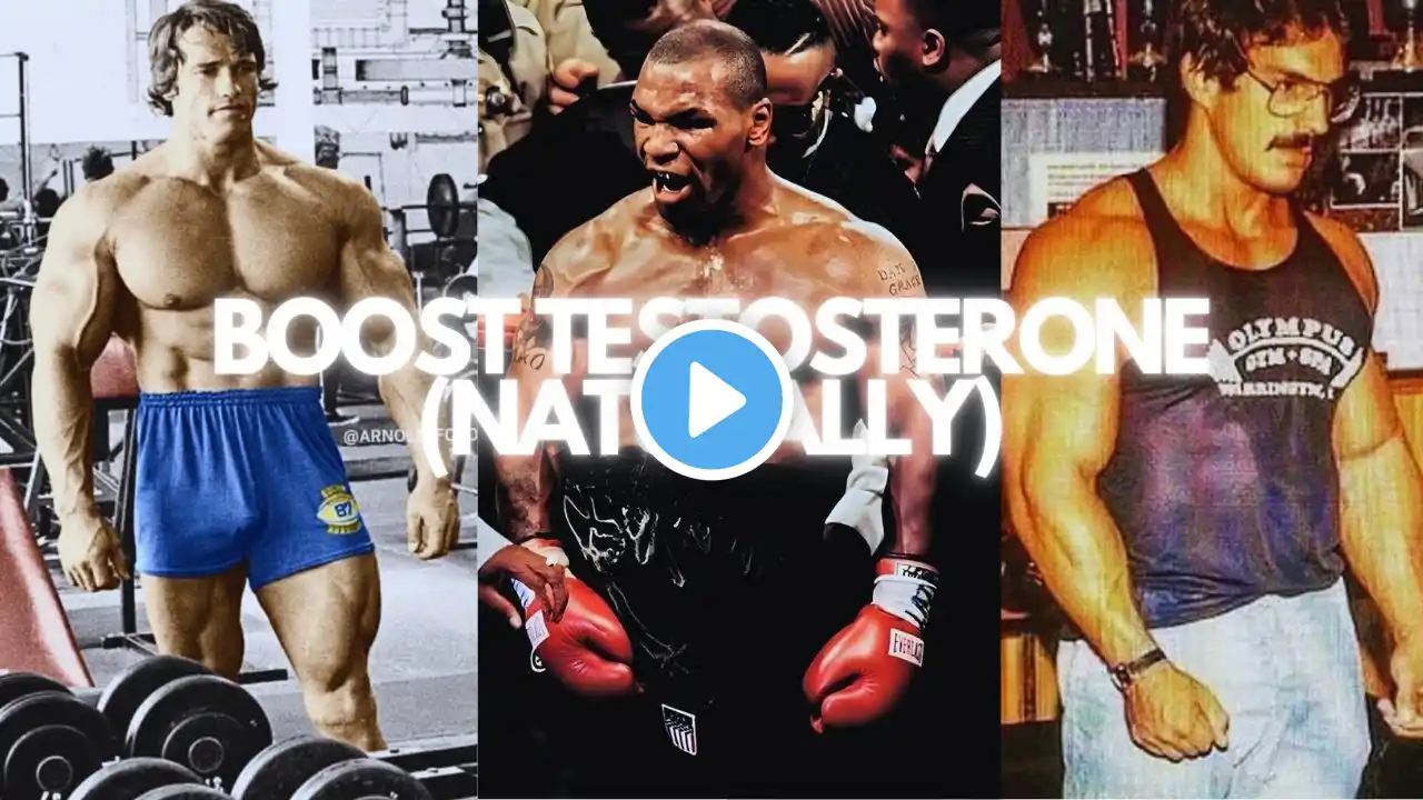 HOW TO BOOST TESTOSTERONE NATURALLY(NO BS GUIDE)