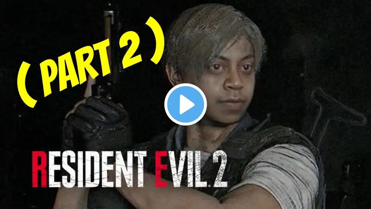 Resident Evil 2 Remake (PS5) Part 2 ENDING (A) Campaign Leon.