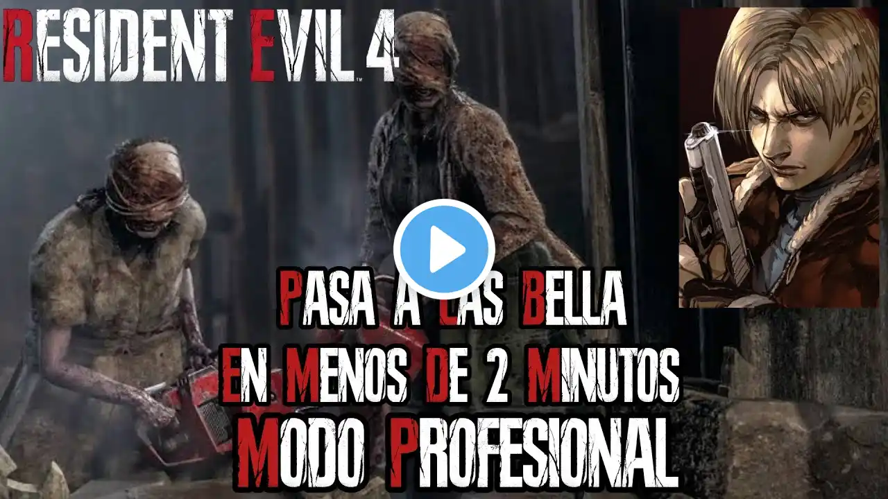 Pasa las Hermanas Bella en Menos de 2 Minutos Resident Evil 4 remake #residentevil4remake #re4remake