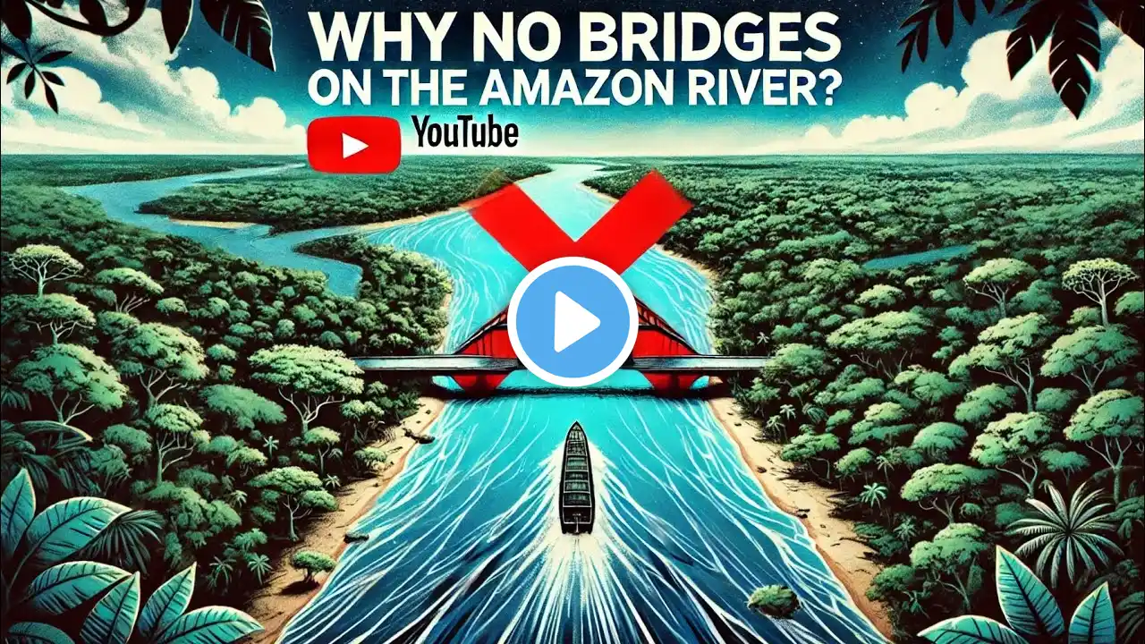 अमेज़न नदी पर पुल क्यों नहीं है? | Amazon River Mystery Explained in Hindi #amazingfacts #amazon