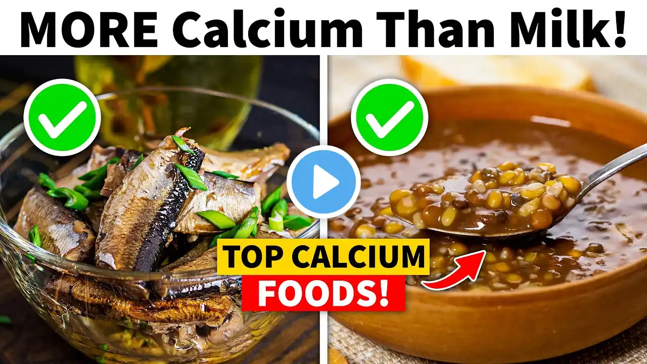 8 Foods That Have More Calcium Than Milk (Get Stronger Bones)