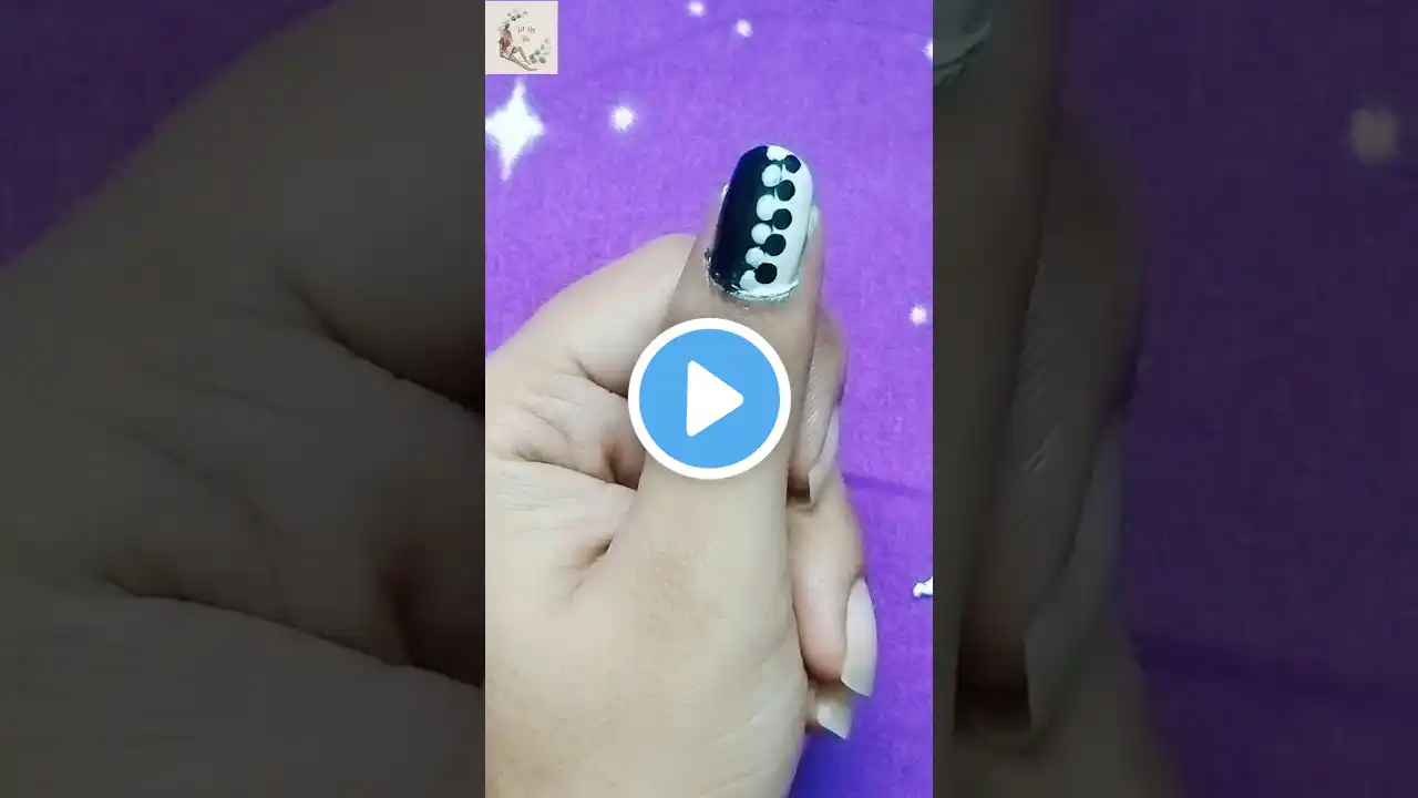 💅Easy Dotticure Nail Art Design💅 #shorts #viral #trending #nailart2024 #naildesign #abi #art #unique