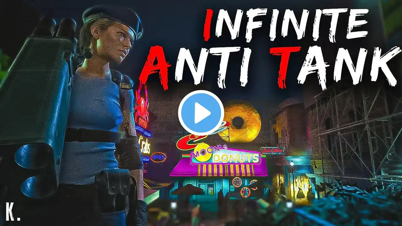 INFINITE "ANTI TANK" ROCKET | Full Gameplay | Resident Evil 3 Remake (Cutscenes)