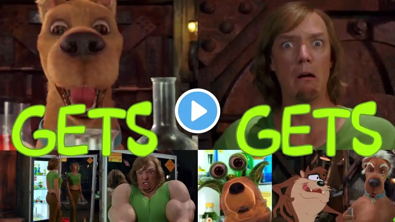 The Potion Scene but Scooby Steals Shaggy's Transformations