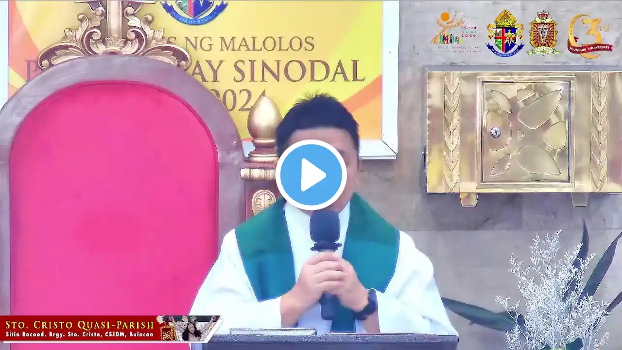 LIVE: Banal na Misa, Martes ng Ika-31 Linggo sa Karaniwang Panahon(6:30NU)-Rdo. P. Anthony C. Chan