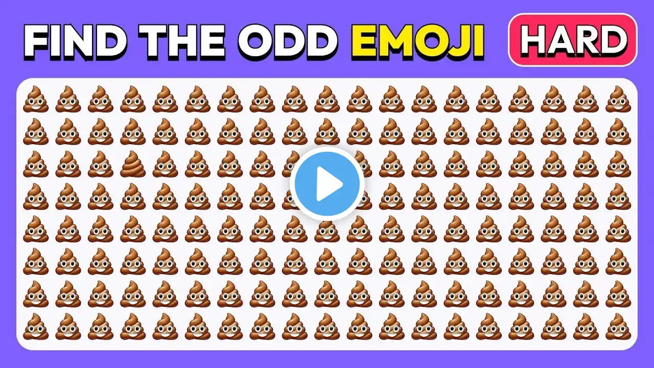 Find the ODD Emoji Out - Extreme Edition ๐ป๐๐คฃ | 30 Ultimate Levels|Quiz| Emoji quiz| Quiz dino
