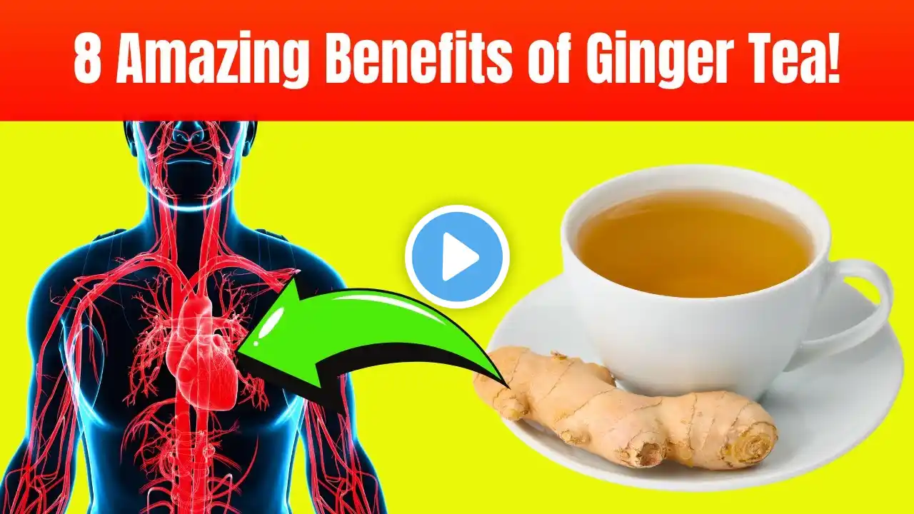 Small Moments, Big Benefits: Discover Optimal Health with Ginger Tea! | HEALTHY FRIENDS | BESTIE