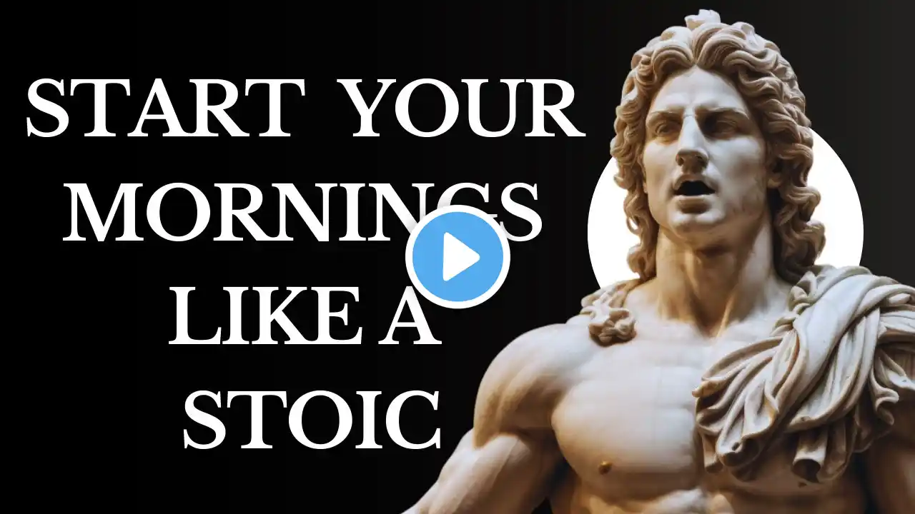 5 THINGS You SHOULD do every MORNING (Stoic Morning Routine) | Stoicism