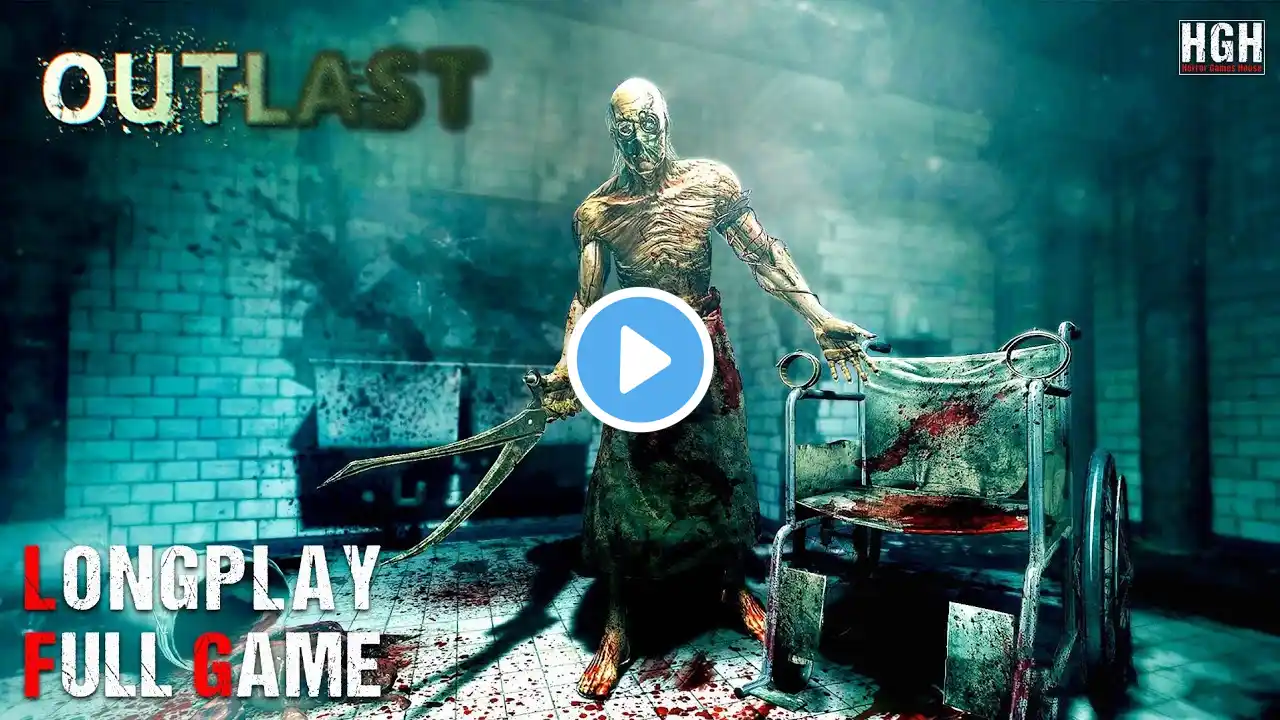 OUTLAST + Whistleblower DLC | Full Game Movie | Longplay Walkthrough Gameplay No Commentary