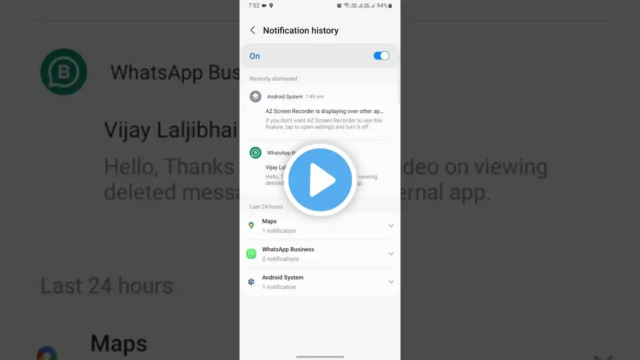 How to see deleted messages on whatsapp without any external app | read deleted whatsapp message