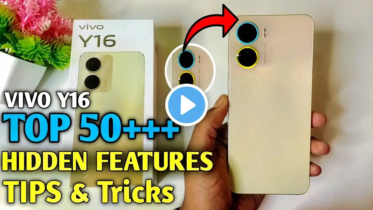 Vivo Y16 Top 50+++ Hidden Features  | Y16 Tips & Tricks | Vivo Y16 ⚡