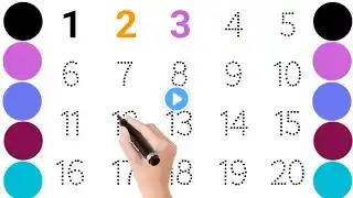 1 से 100 तक गिनती|learn to count |123 Numbers song|one two three|1 to 100 counting | kids topper -2