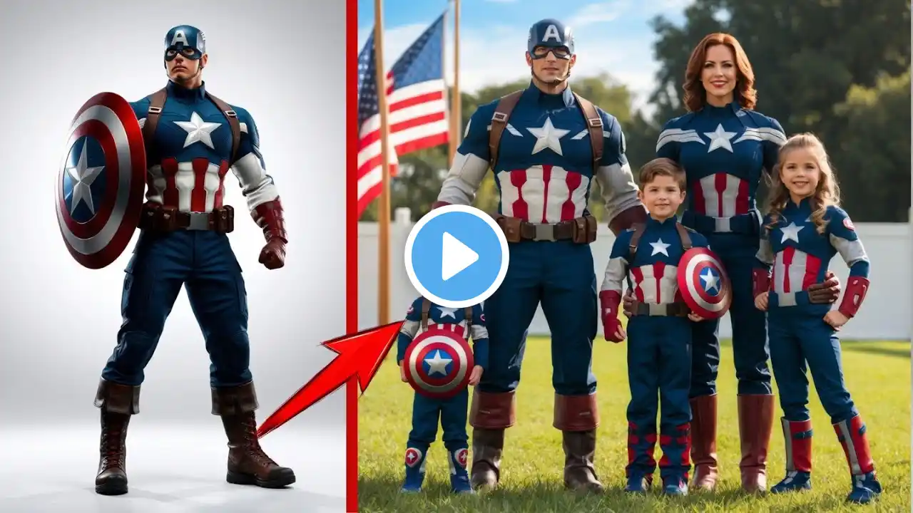 AVENGERS But WITH FAMILY 👨👩👧👦🥵 SUPERHEROES🔥 All Characters (Marvel & DC) 2024💥