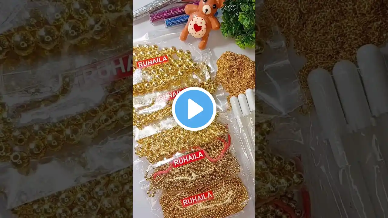 Flipkart jewellery making kit unboxing 😍 | #shorts #viral #radhakrishnancrafter #flipkart #unboxing