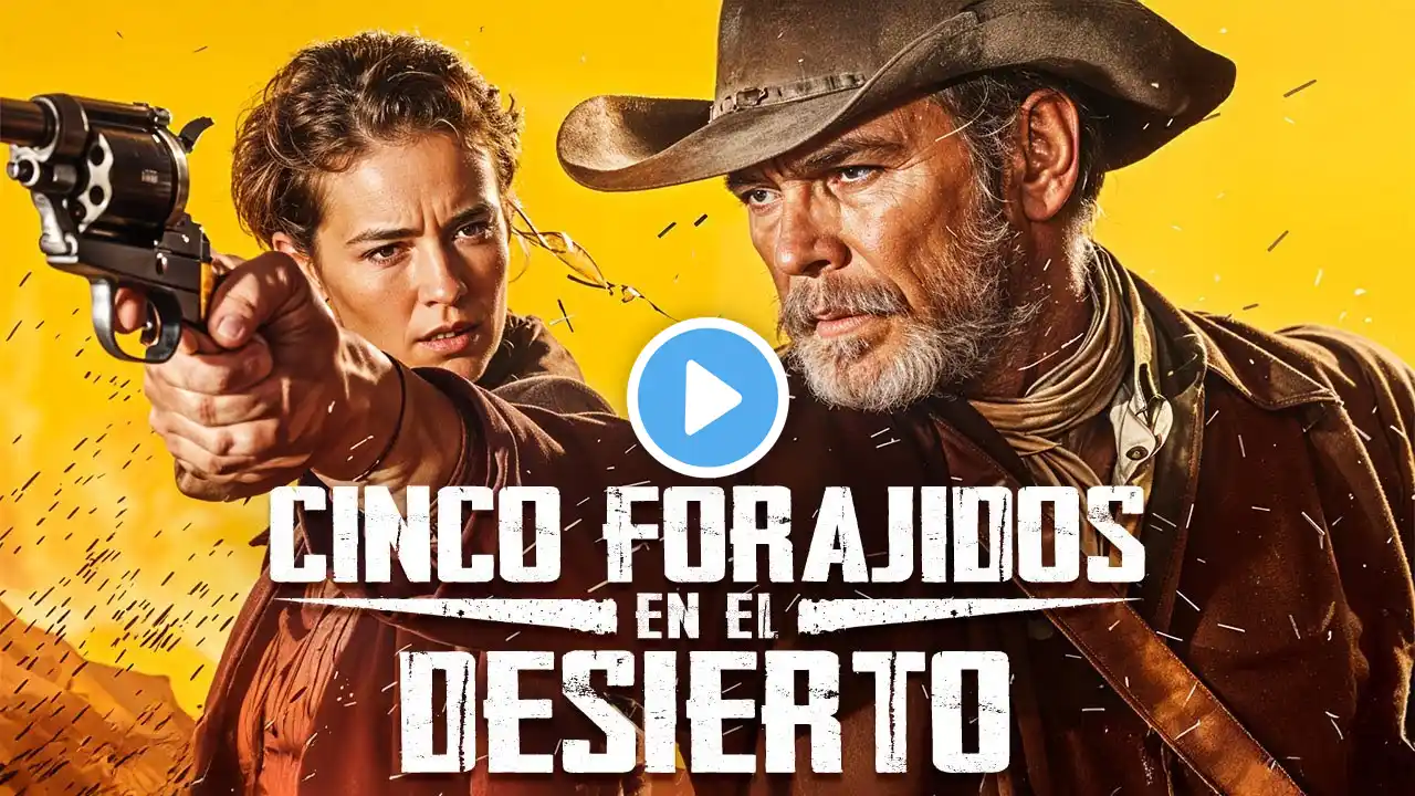 Cinco Forajidos en el Desierto | Pelicula Completa De Lejano Oeste En Espanol Latino