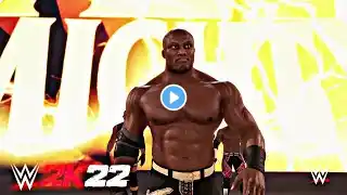 WWE 2K22 | Rey Mysterio vs Bobby Lashley (Universe Mode) Gameplay | PS5 60FPS