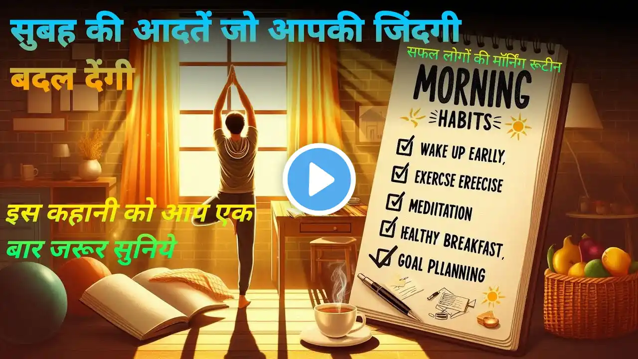 सुबह की आदतें जो आपकी जिंदगी बदल देंगी -Morning Habits for Success | Best Morning Routine |#success