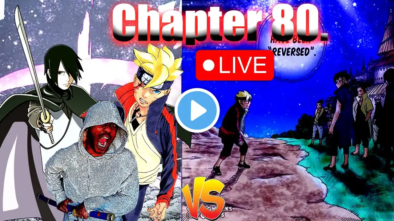 BORUTO CHAPTER 80 LIVE REACTION #borutochapter80 #borutovskawaki