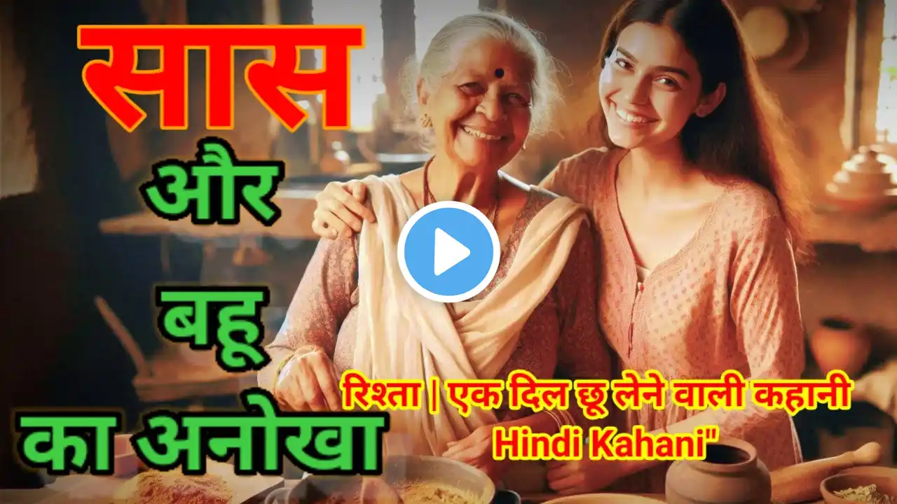 "सास और बहू का अनोखा रिश्ता | एक दिल छू लेने वाली कहानी | Hindi Kahani"🧡🧡
