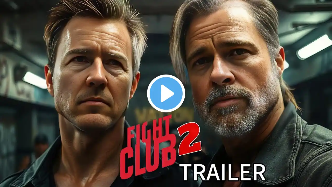 Fight Club 2 - First Trailer (2025) | Brad pitt, Edward Norton