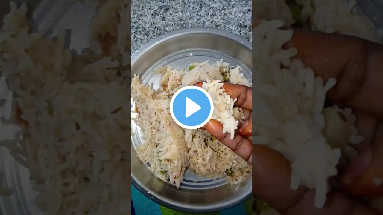 Veg pulao with Kaju pees soya #shorts #youtubeshorts #shortvideo #vegpulao #food #trending #tasty