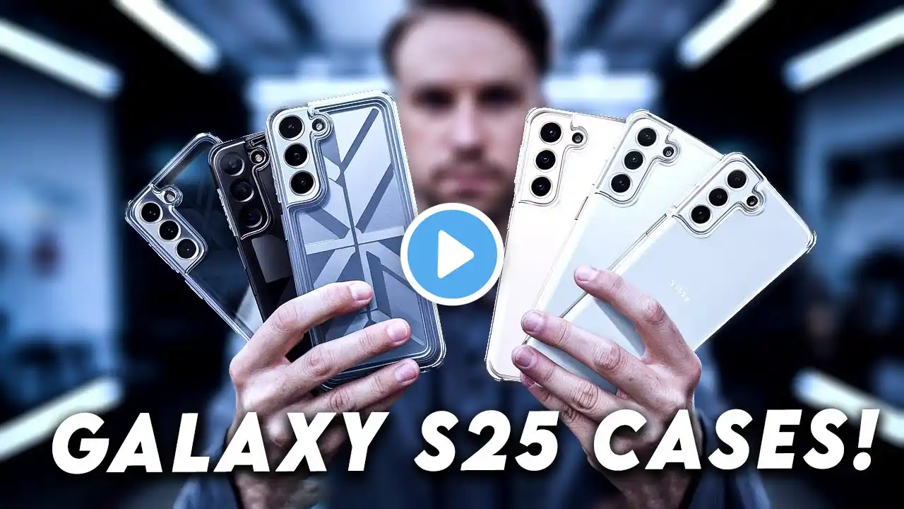 Top 20+ Best Galaxy S25 Cases! Clear / Spigen / Drop Protection ✅