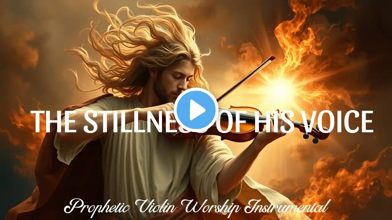 Prophetic Violin Worship Instrumental/THE STILLNESS OF HIS VOICE/Background Prayer Music