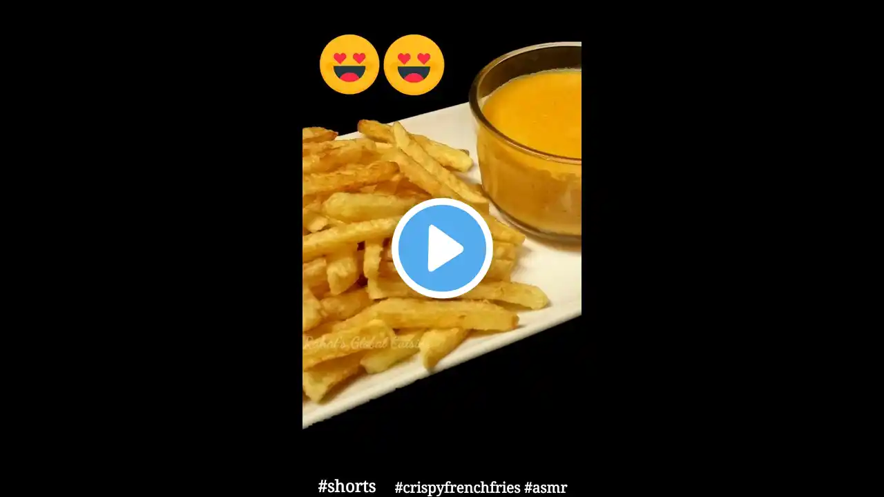 Crispy French Fries๐๐๐๐and Delicious Cheese Sauce Incredibly Easy Recipe #shorts #ytshorts #food