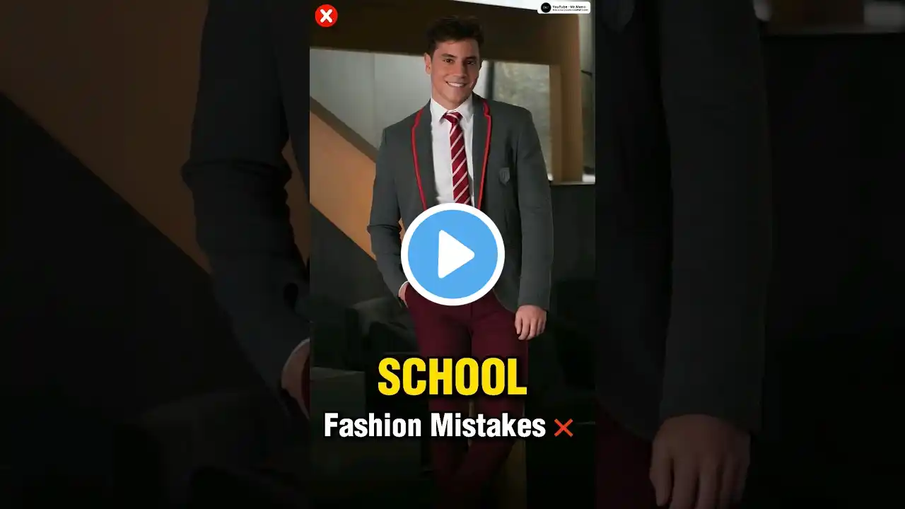 3 School Fashion Mistakes ❌ || #shorts #viral