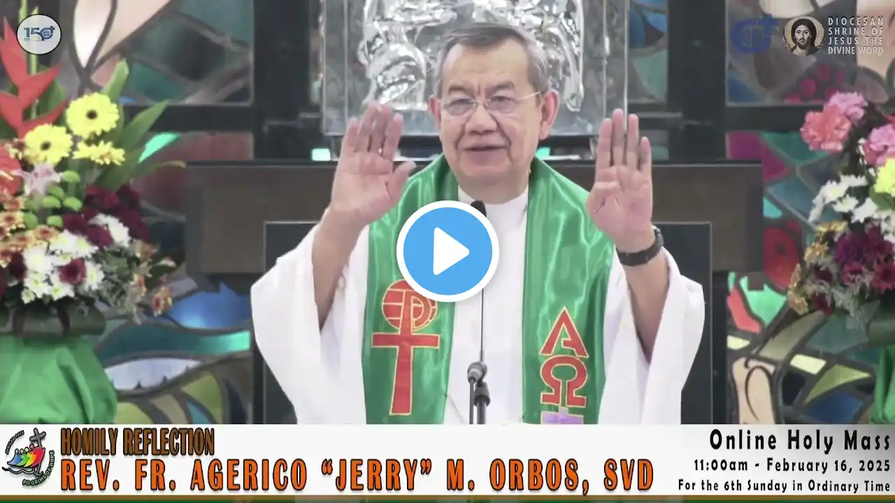 Homily Reflection of Rev. Fr. Jerry Orbos, SVD