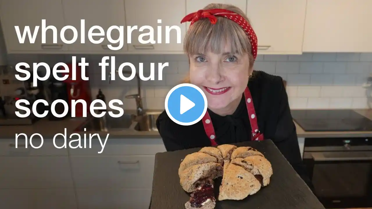 Delicious Vegan Date Scones Made With Wholegrain Spelt Flour: Dairy-free And Easy Recipe