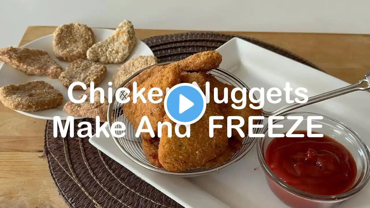 Chicken Nuggets  👉Make and Freeze Ramadan special Recipe by Rubina ‘s kitchen